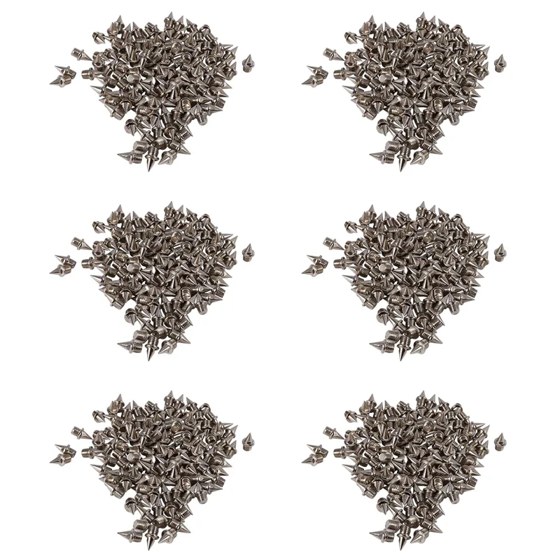 

New 720Pcs Spikes Studs Cone Replacement Shoes Spikes For Sports Running Track Shoes Trainers Screwback Gripper 7Mm