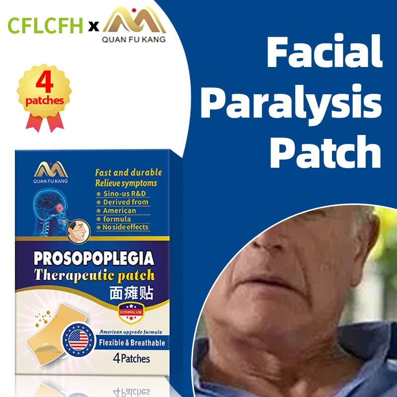 

Facial Paralysis Treatment Patch Apply To Face Neuritis Facial Nerve Palsy Hemifacial Spasms Medicine American Formula