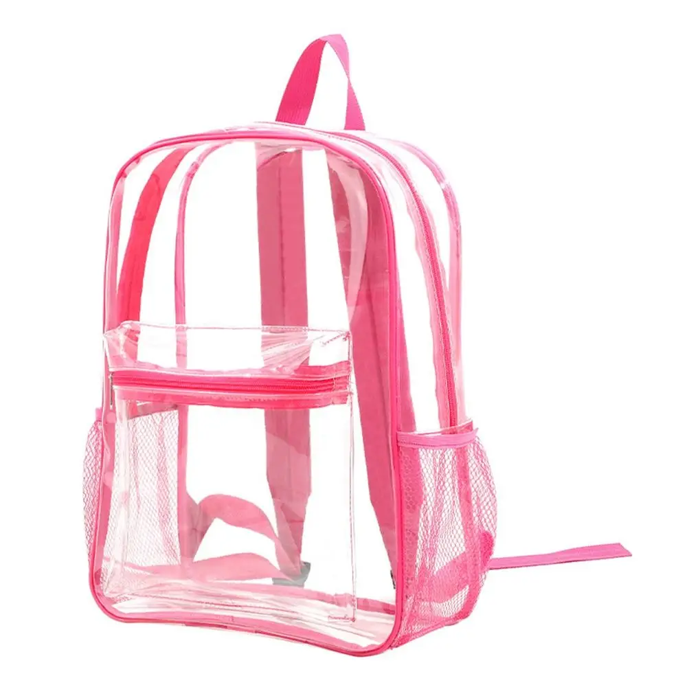 Outdoor Sports Fitness Backpack Travel Visible Backpack Large Capacity Waterproof Shoulder Bag Student Backpack In Stock