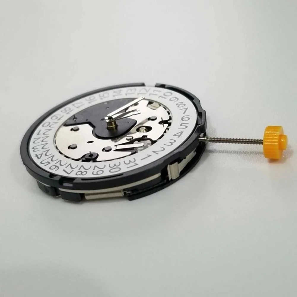 Качество! Сменный кварцевый механизм с 6 стрелками и календарем на 4 часа для часов RONDA Z60, запасные части для часов с батареей