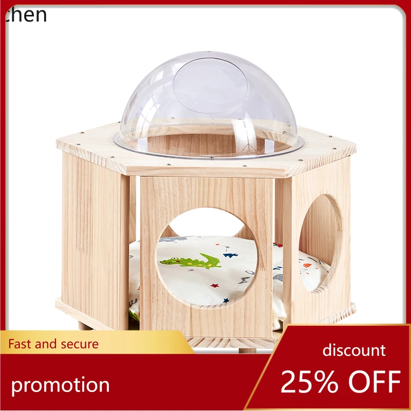 

YFY Four Seasons Universal Semi-Enclosed Cat House Summer Removable and Washable Felt Nest Stain Resistant