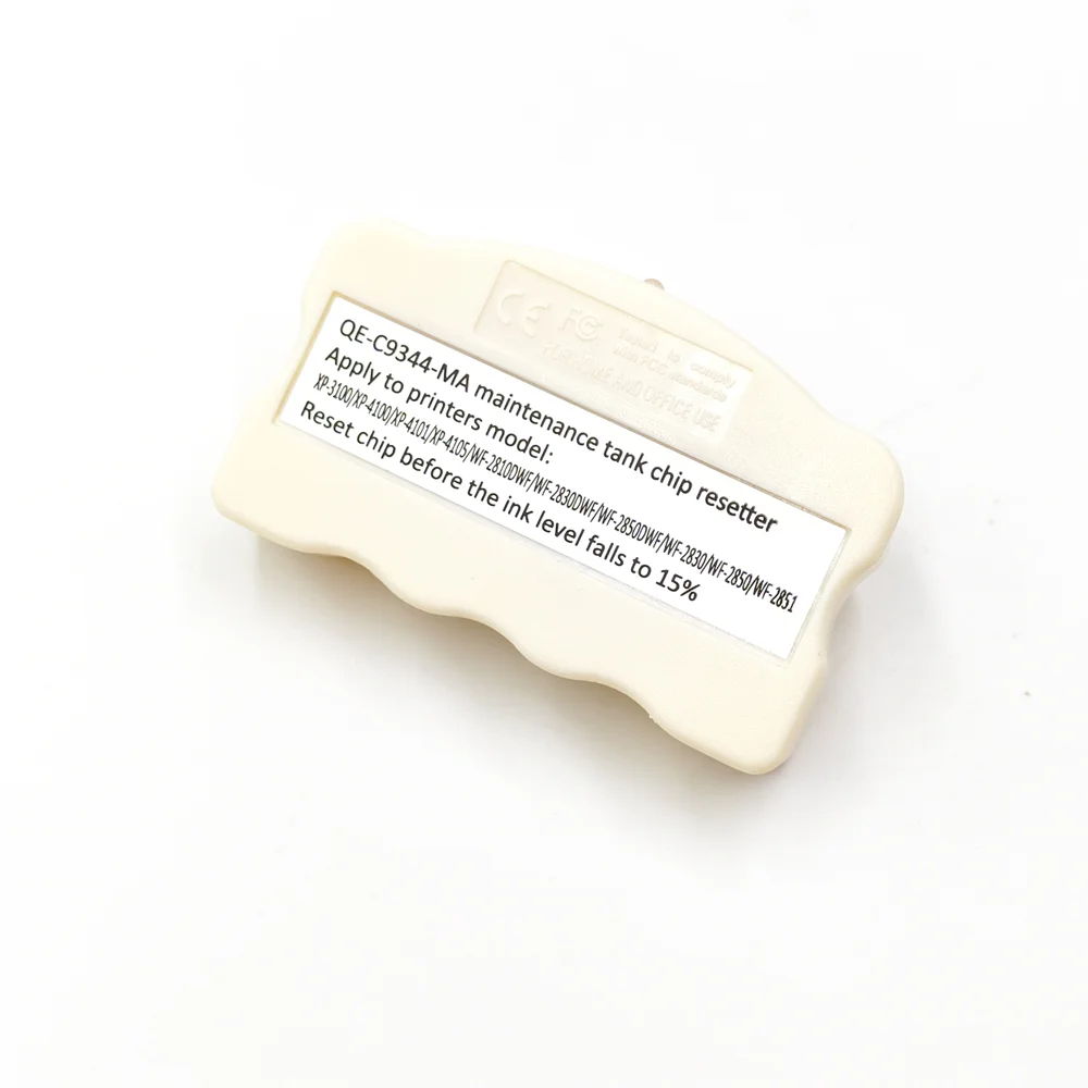 

C9344 Maintenance Tank Chip Reset for Epson XP 2100 2105 3100 3105 4100 4101 4105 WorkForce WF 2810 2830 2835 2850 Printers