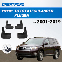 Car Mud Flaps For Toyota Highlander Kluger 2001-2019 Mudflaps Splash Guards Mud Flap Mudguards Fender Front Rear 2002 2003 2004