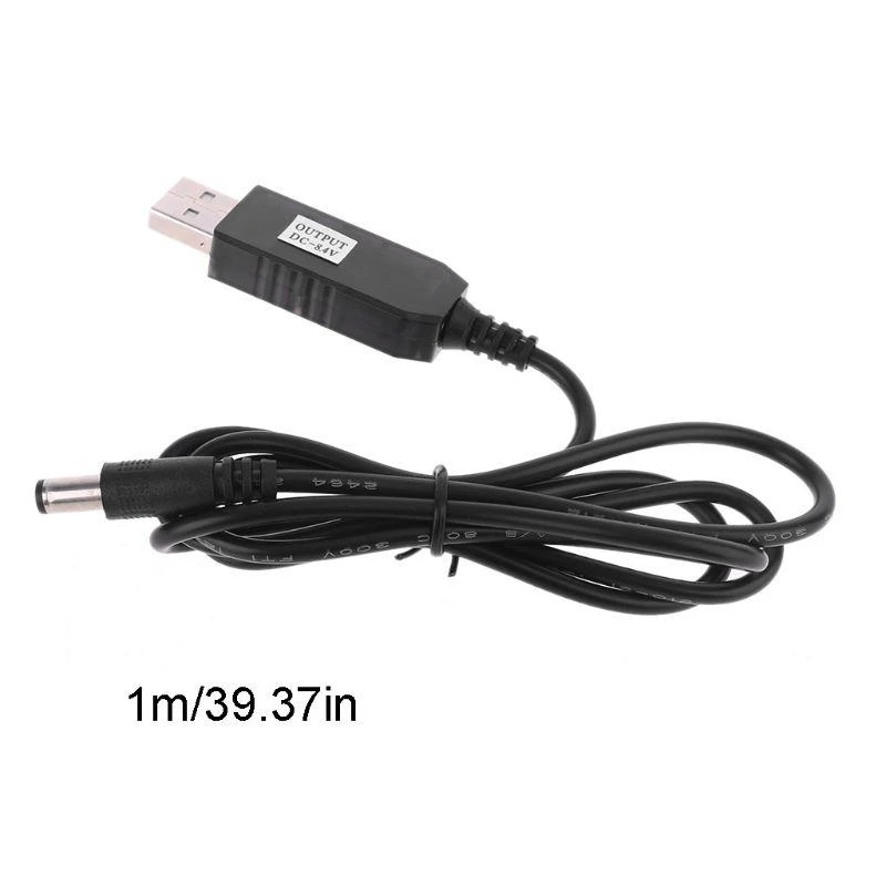 090F Universal USB 5V tot 4.2V 8.4V 12.6V 5.5x2.1mm Laadlijn Converter Power Laying -kabel voor 18650 Lithium Batterij Pack