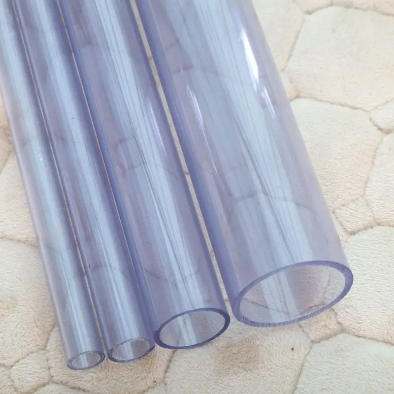 50cm length 20mm~110mm PVC-U Pipe Water Pipe Garden Irrigation Transparent Tube Fish Tank Aquarium Pipe drainage System Fittings