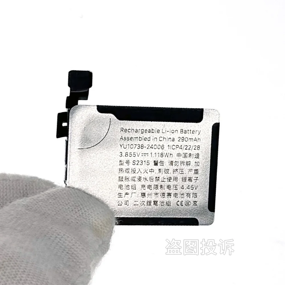 Genuine S2315 S2319 Replacement Battery for Apple Watch 10 42mm/46mm S10 A2997 A2999 A3001 A3003 Watch Battery Batteries + Tools