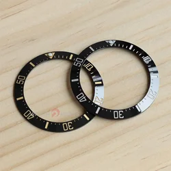 Watch Ceramic Bezel for Rolex Sea-Dweller Deepsea 126660 116660 White Gold Scale