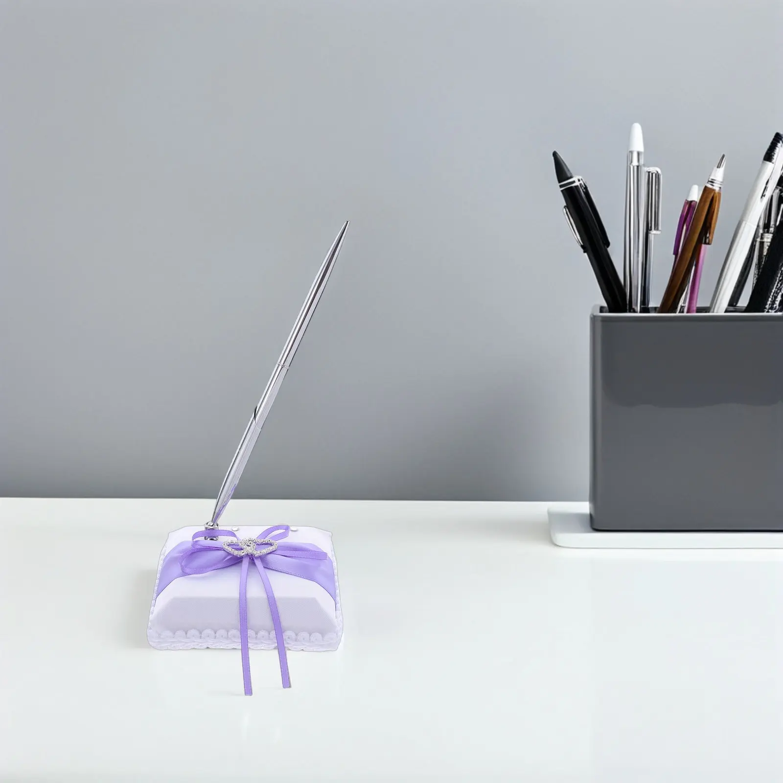 Bridal Guest Book Pen Wedding Reception Ceremony Ballpoint for Engagement Desk Sign Pens
