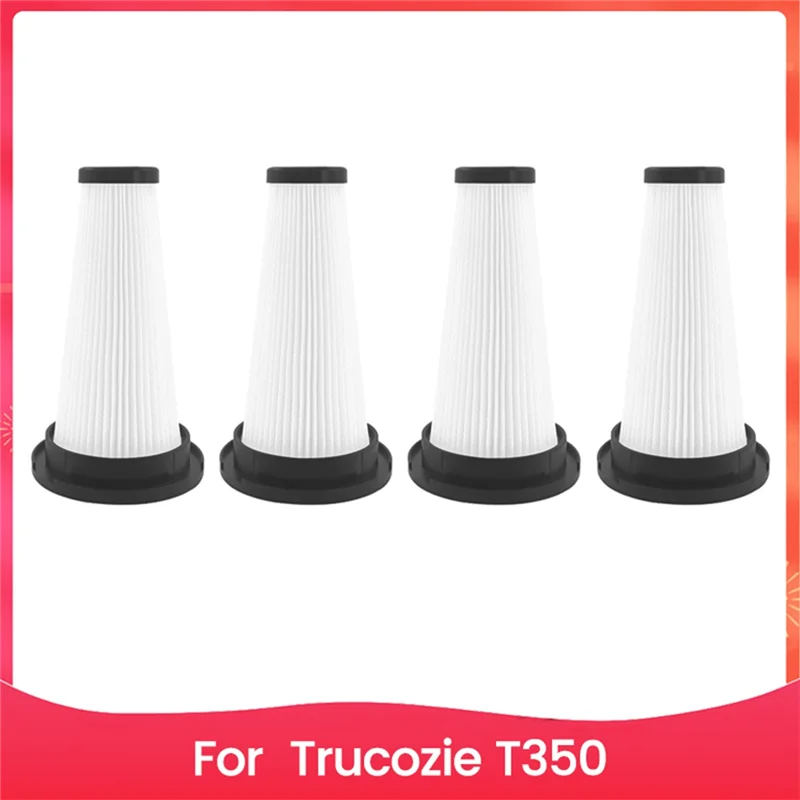 N18R Filters For Trucozie Stick Vacuum Hepa Filter For Trucozie T350 Filters For Trucozie Pink Vacuum