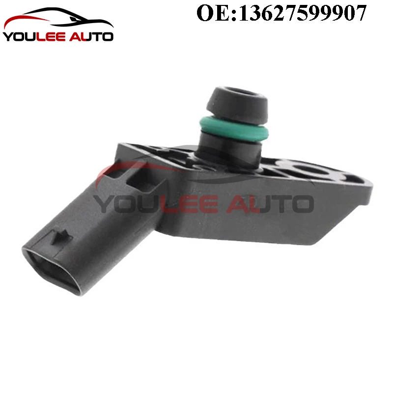 New 13627599907 0261230253 Intake Manifold Air Pressure Sensor For BMW 1 3 Series CITROEN C4 DS MINI PEUGEOT Auto Parts