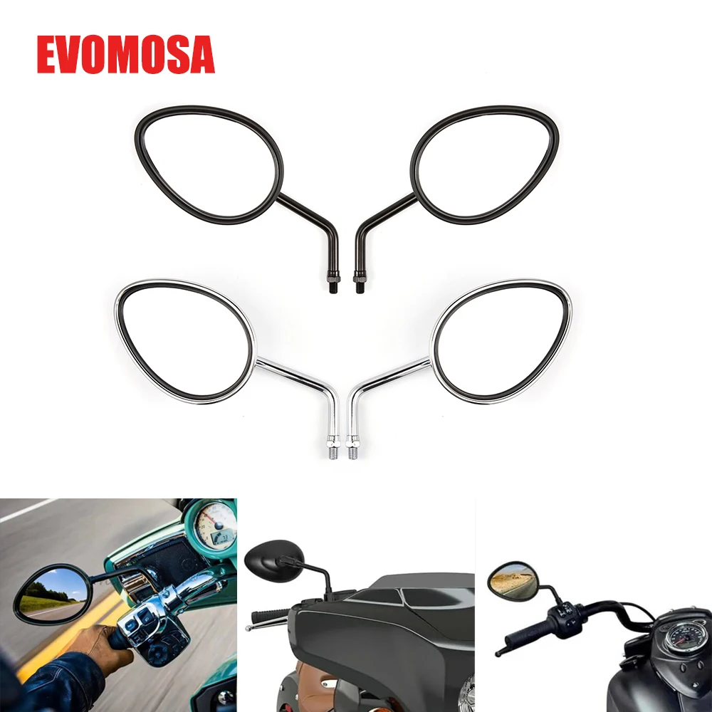 

Motorcycle M10 Rear View Mirrors For Harley Sportster 883 1200 For YAMAHA MT09 MT07 For HONDA CB 500 750 Rear Mirrors For DUCATI