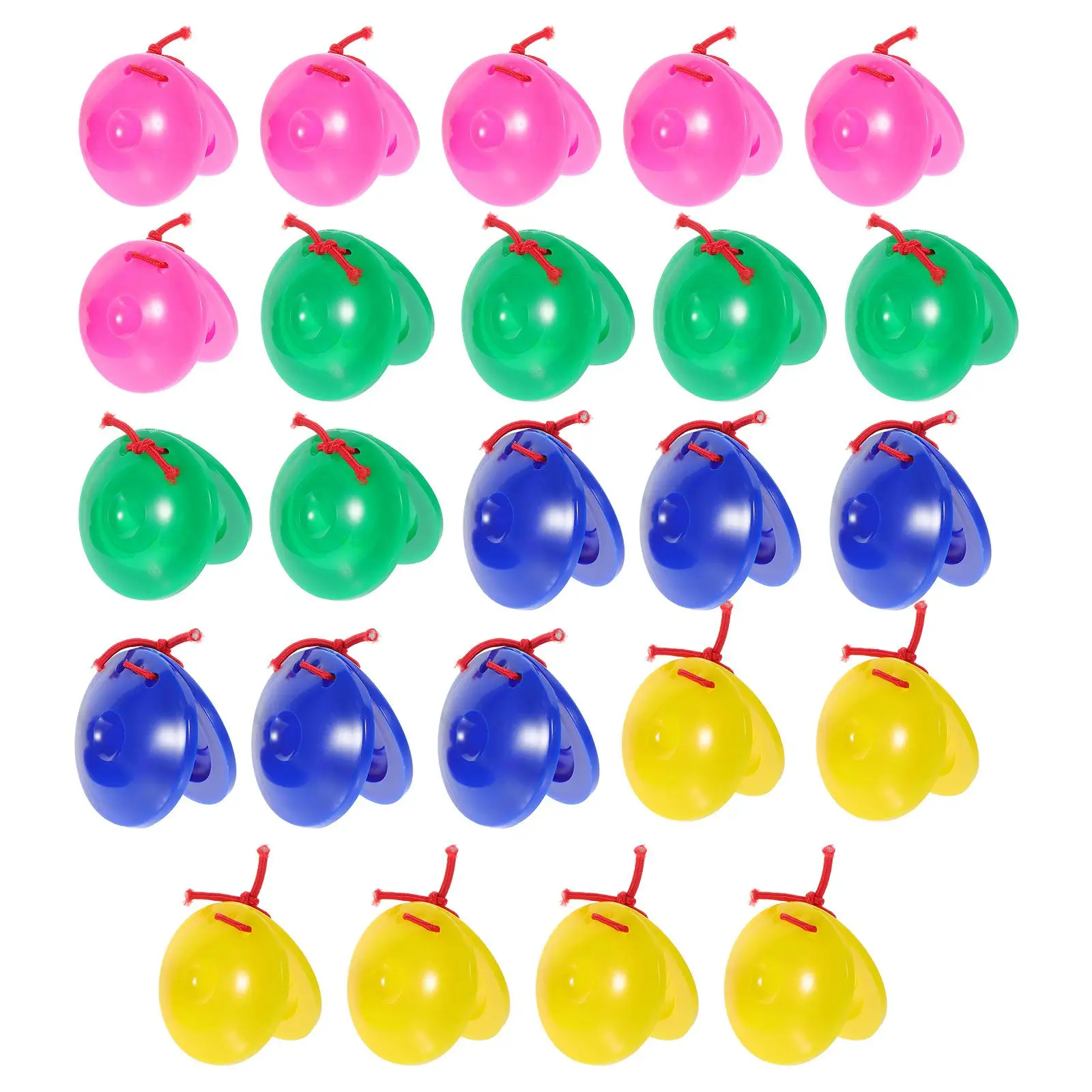 

24 Pcs Percussion Soundboard Castanets Instrument Classroom Rewards Party Favors Small Kids' Musical Instruments for Bulk