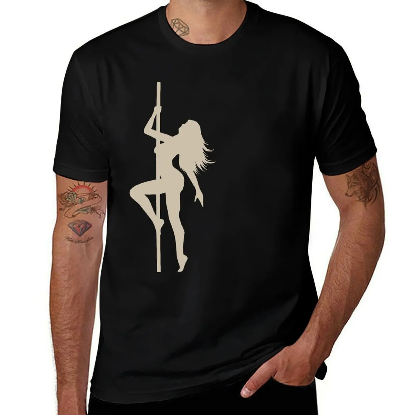

Pole Dancer T-Shirt men t shirt cotton 100% t shirt man cotton T-Shirt