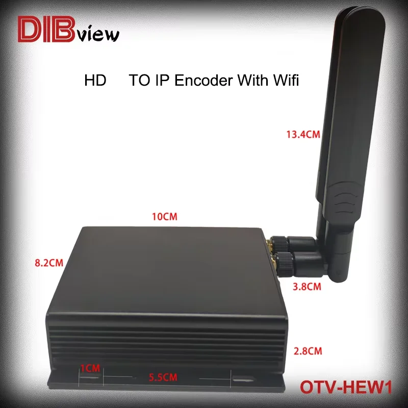 Streaming H265 HEVC RTMP RTSP HD IPTV Video Live IP Encoder With Wifi