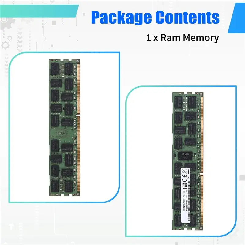AC57-DDR3 16GB 1600Mhz RECC Ram 240Pin 2RX4 1.35V REG ECC RAM Memory For X79 X58 Motherboard