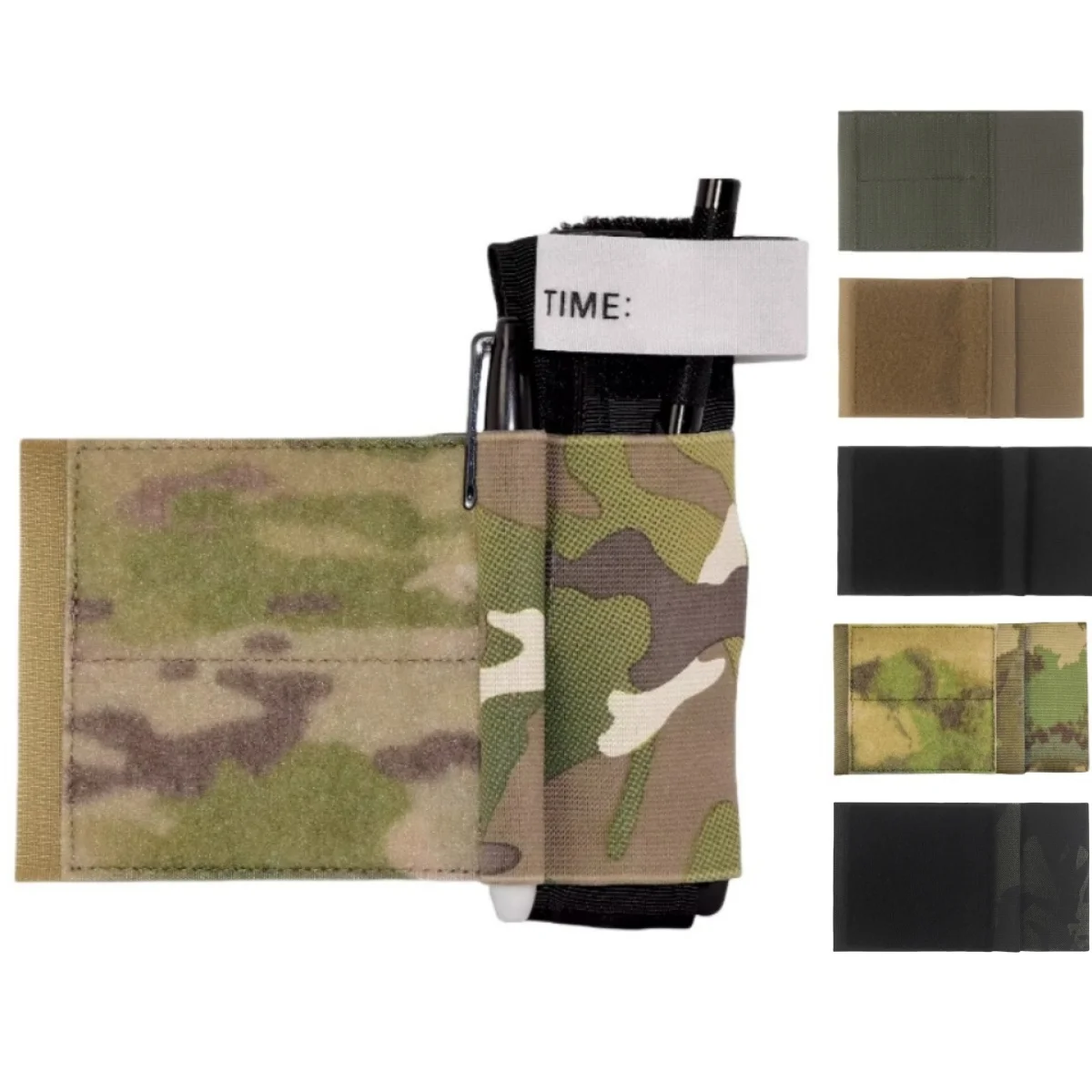 Tactical TQ Holder Hook Molle Belt Tourniquet Pouch & Loop Secure Pouch Competition Chest Rig Vest Accessories Carrier