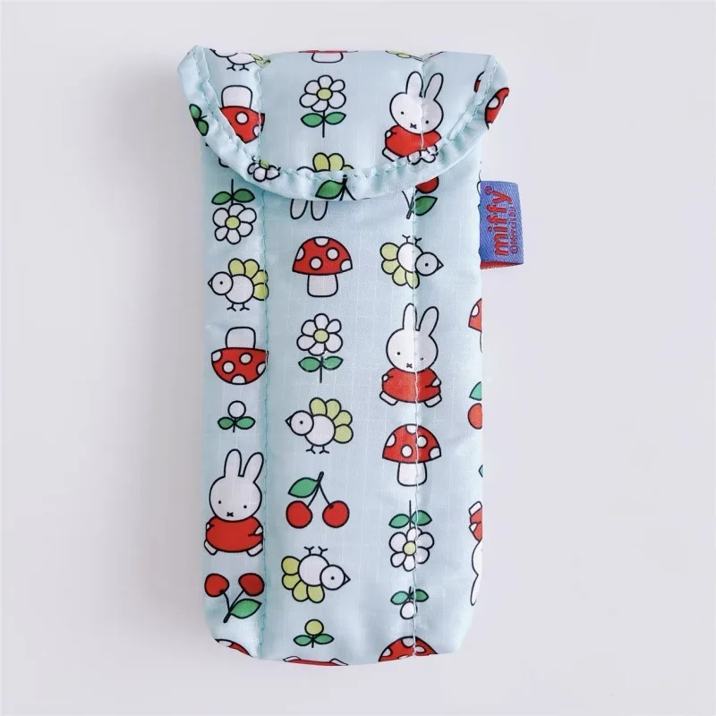 Cartoon Miffy Brillentasche Niedliche Tragbare Baumwoll-Innentasche Sonnenbrillen-Schutztasche Anime-Zubehör Make-up-Pinsel Aufbewahrungstasche – Detail 7
