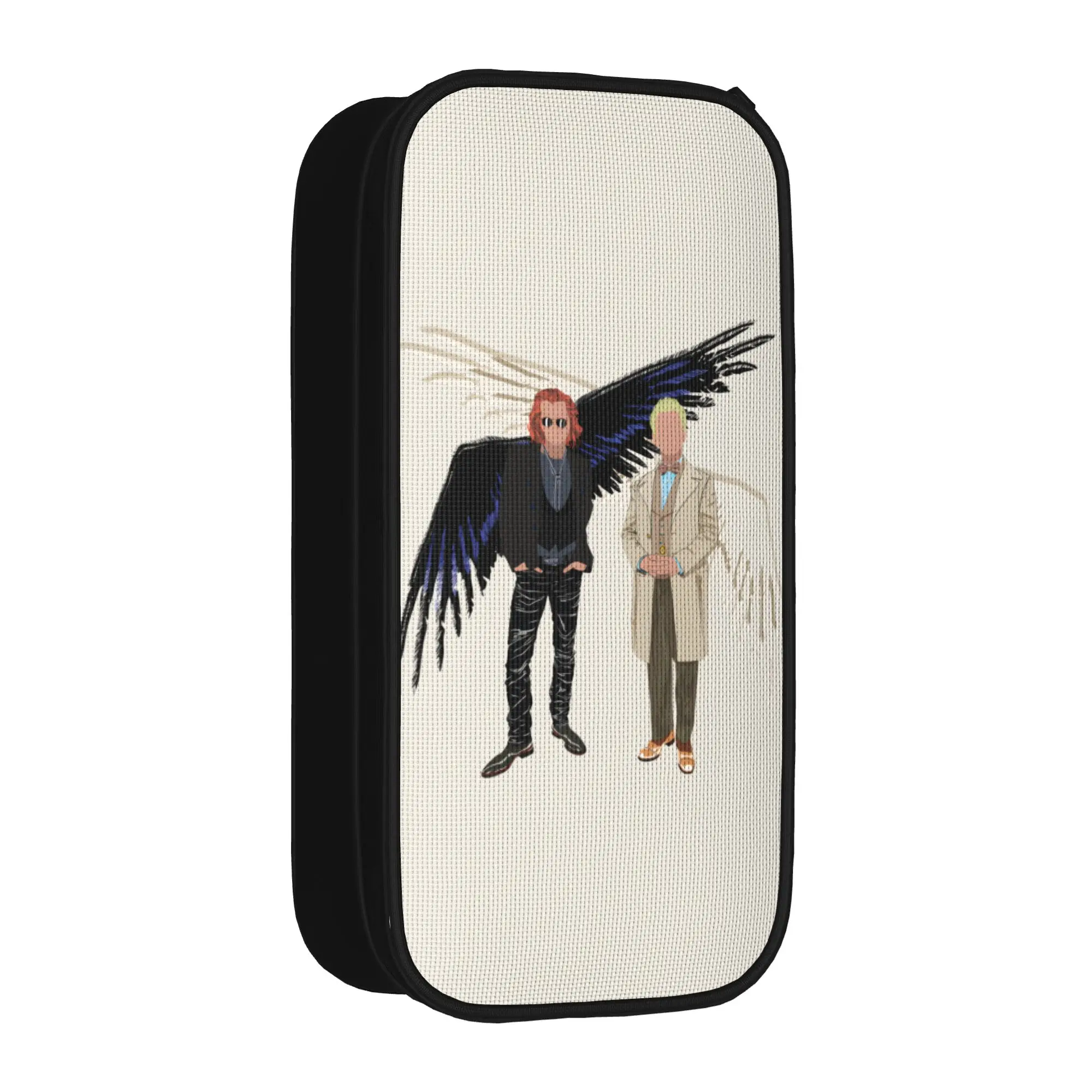 estojos-de-lapis-crowley-e-aziraphale-classicos-good-omens-bolsa-porta-canetas-para-estudantes-grande-capacidade-material-escolar-presentes-estojos-de-lapis
