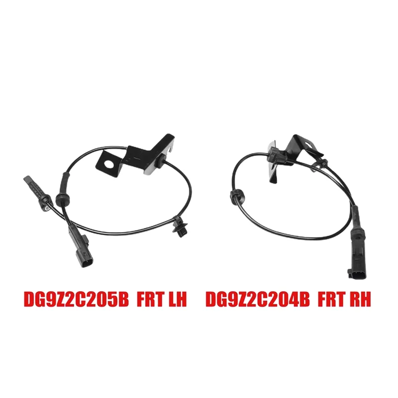 Novo sensor abs de velocidade da roda dianteira esquerda direita dg9z2c205b dg9z2c204b para ford fusion lincoln mkz 2013 -2019