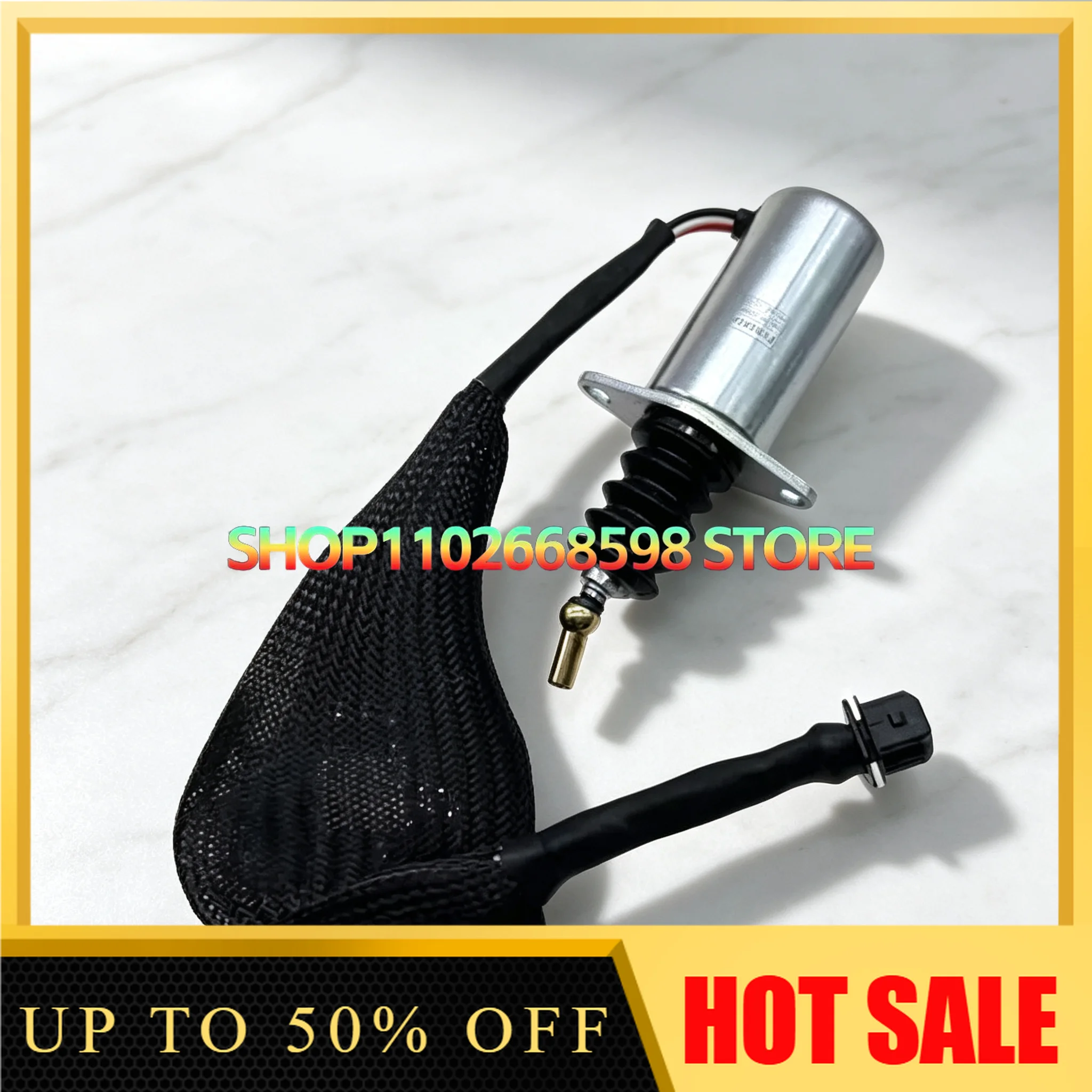 Flameout Solenoid Valve Oil Cut-Off Valve Switch D2011/FL2011 Engine 2324006370 for  Construction Equipment