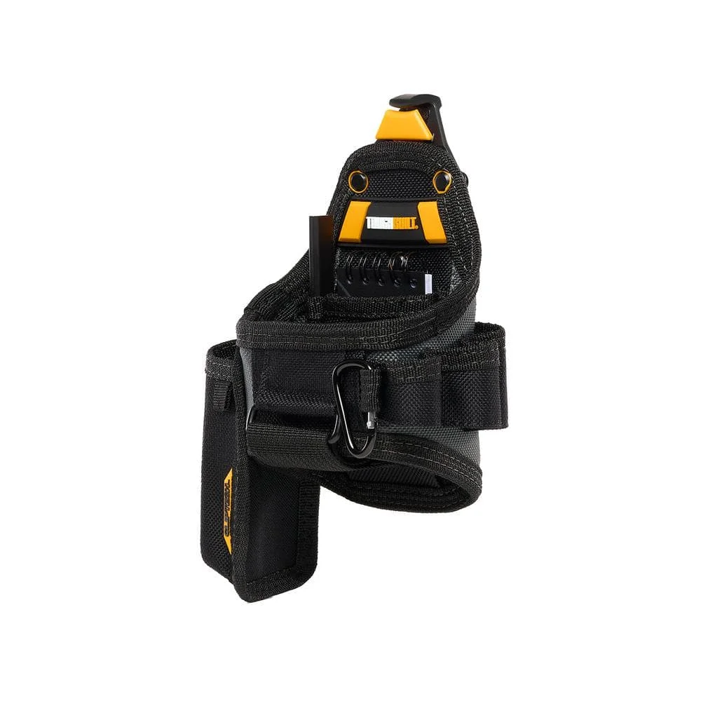 TOUGHBUILT TB-CT-25X Tape Measure / Utility Knife Pouch + Notebook & Pencil Tool Belt Pouch Durable Power Tool Accessories