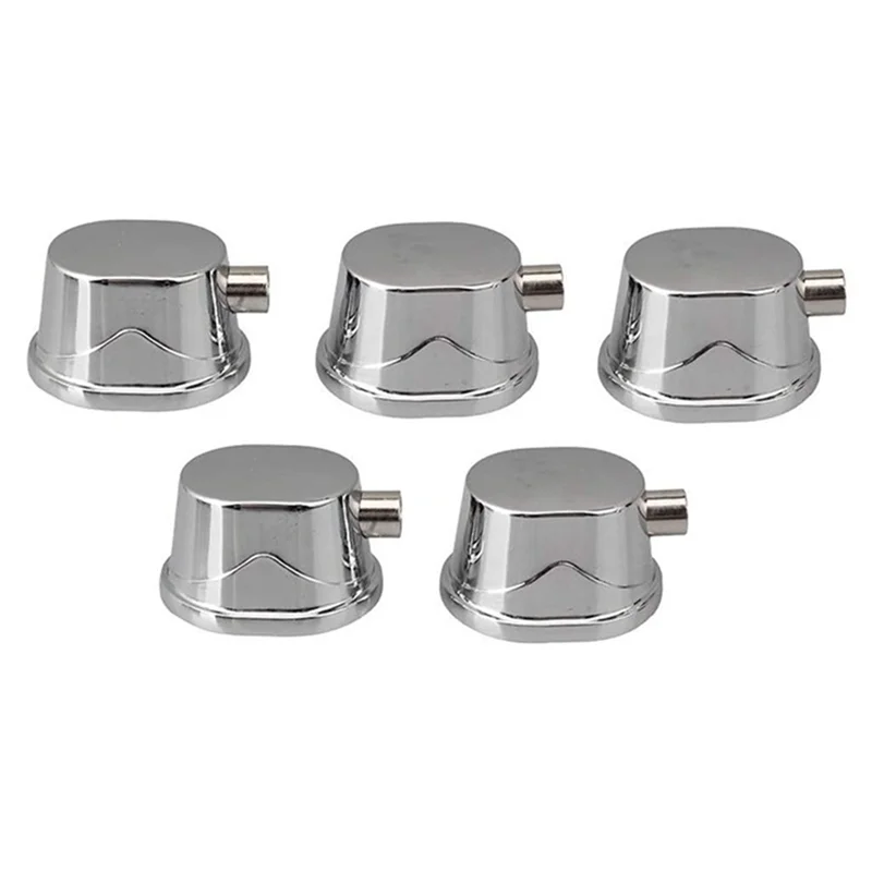 5PCS Silver Alloy Drum Kit Rectangular Claw Hook Lug Single End Drum Percussion Accessory Replacement Parts