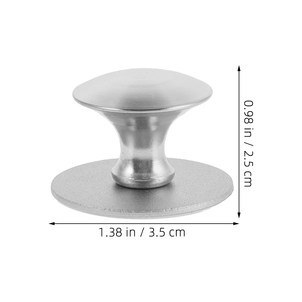 2 قطعة مقبض سحب لاصق الفولاذ المقاوم للصدأ عصا على مقابض للخزانة للأدراج الأبواب الزجاجية لا الحفر درج ذاتي اللصق يسحب