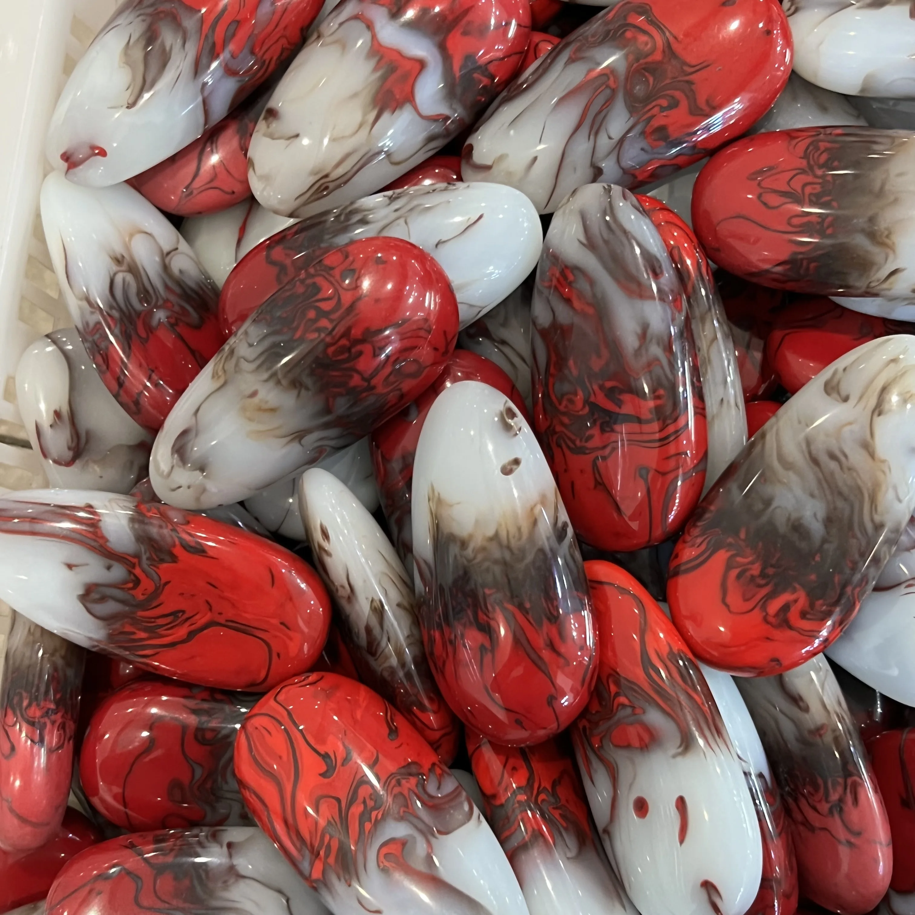 Natural Agate Free Shape Massage Palm Stone Gemstone Craft Home Decor