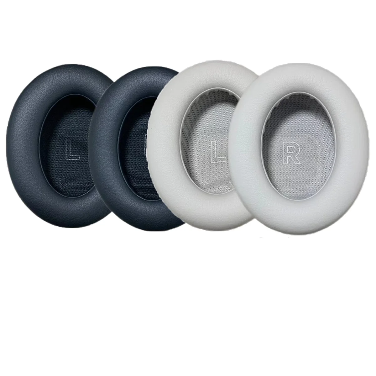 A57G-2 Buah Penutup Headphone untuk Dr. Bose QC Ultra Penutup Pelindung Headphone Headset Headset Penutup Spons Penutup Telinga, HITAM