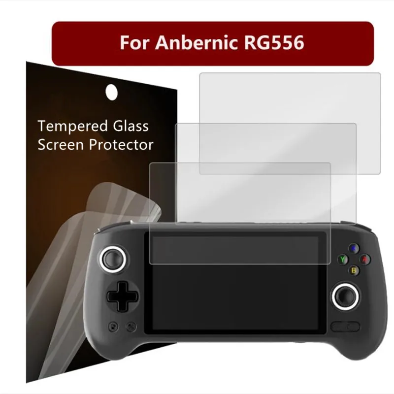 For Anbernic RG556 Tempered Glass Screen Protector High Definition RG556 Game Console Screen Protector film Accessories