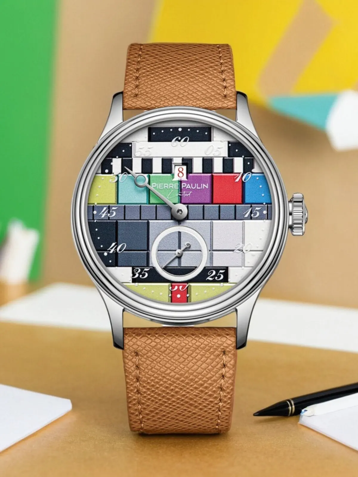 When the machine jumps, when the TV jumps, the manual automatic mechanical watch is sapphire waterproof.