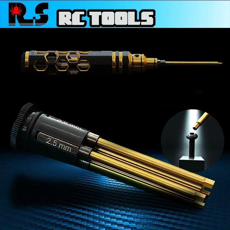 

4 In 1 Hexagon Head Screw Driver Screw Driver Hex ScrewDriver Tools Set Kit RC Helicopter Car Supplies H1.5 H2.0 H2.5 H3.0