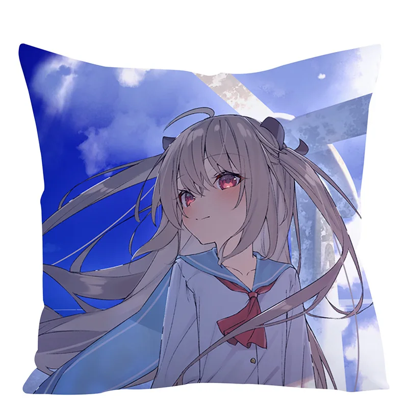 ATRI بلدي عزيزي لحظات تأثيري كيس وسادة الخوخ الجلد المعانقة الجسم المخدة Dakimakura غطاء