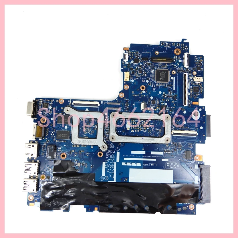 Imagem -03 - Laptop Motherboard para hp Probook Mainboard Testado ok Cpu i3 i5 I74th 5ª Geração pm La-b181p 450 g2 470 g2