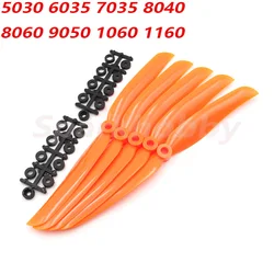 10Pcs Sparkhobby 5030 6035 7035 8040 8060 9050 1060 1160 Direct Drive Propeller 6Mm Met Diameter Ringen Voor rc Modellen Vliegtuig