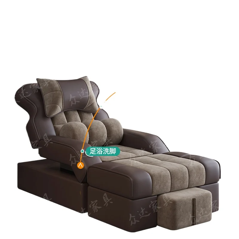 FF  Sofa Foot Bath Electric Bed Pedicure Foot Soaking Foot Therapy Shop Bath Sofa Reclining Chair