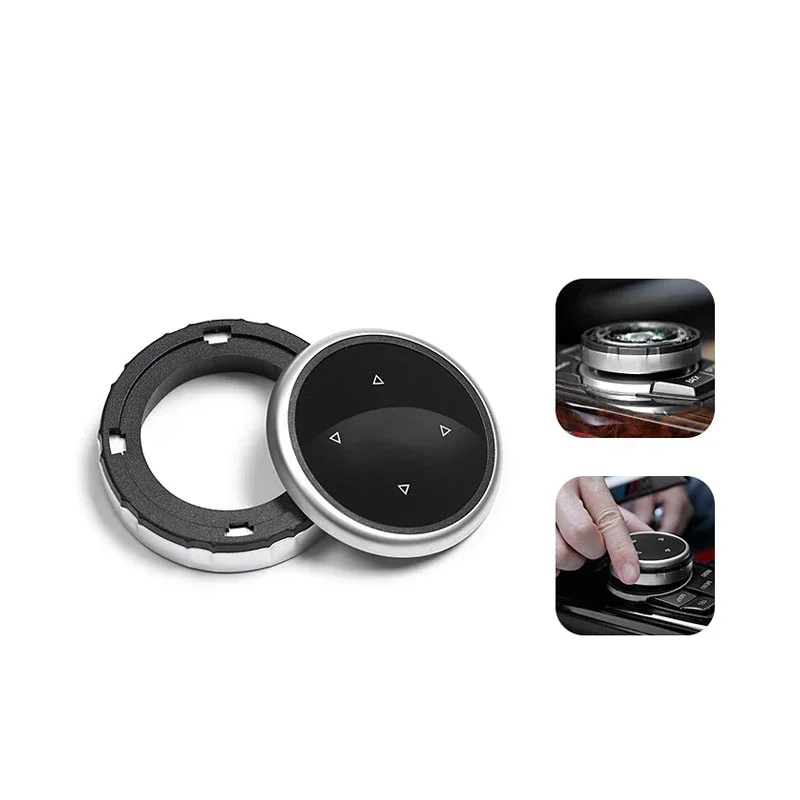 Car Interior Multimedia Buttons Cover Accessories For BMW 1 2 3 4 5 7 Series X1 X3 X4 X5 X6 F30 F10 F15 F16 F34 F07 F01 E70 E71