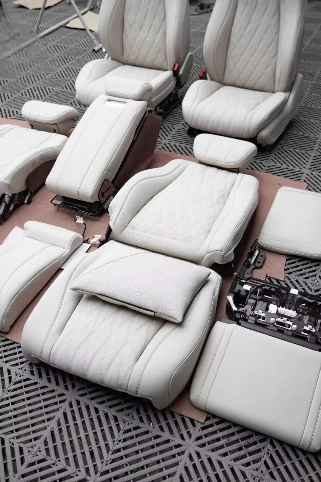 Custom Made for Car Accessories Seat Cover 5 Seats  Fit for  Benz GLE 450 350 G580 550e GLS 400