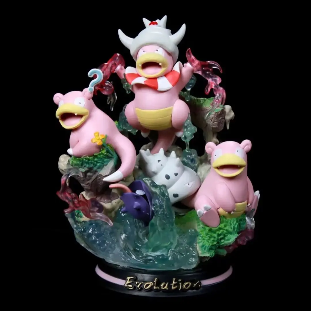figura-de-accion-de-pvc-gk-de-la-evolucion-de-slowpoke-slowbro-y-slowking-de-pokemon-estatua-coleccionable-modelo-con-luz-juguete-muneco