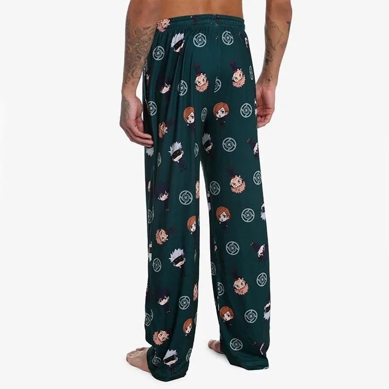 Jujutsu Battle Personalized Full Print Adult Children's Pants Summer Quick Drying Comfortable Lightweight Wide Leg Pants