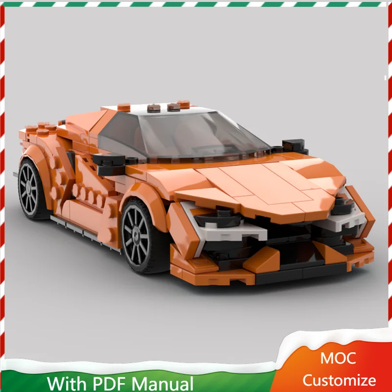 

292 шт. Moc крутая технология гоночный суперкар модель строительные блоки скоростной автомобиль кирпичи игрушки для детей и взрослых DIY сборка подарки