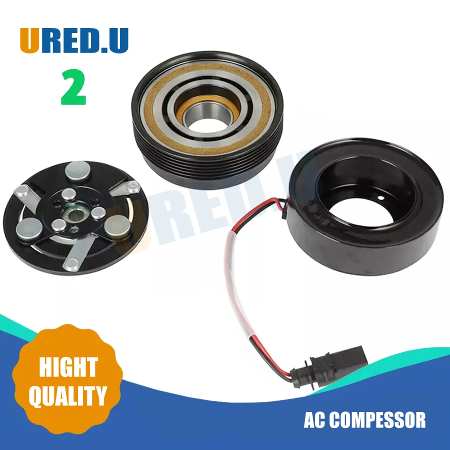 

7M3820811A 1J0820811H AC A/C Compressor Clutch for AUDI A3 8L VW GOLF 4 1J SHARAN 7M SKODA OCTAVIA A4 7M3820811B 1J0820811L