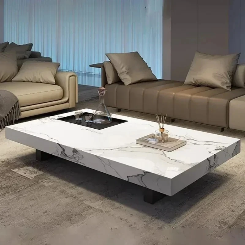 Designer Luxury Large Coffee Table Modern Living Room Center Table Low Rectangle Coffee Tables Center Floor Home Decoration e