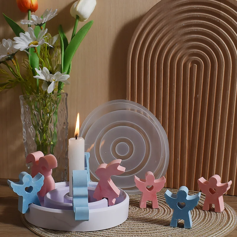 Unverzichtbares Silikonform-Set für Osterhasen - DIY Harz/Gips für Osterei-Dekorationen, Frühlings-Bastelarbeiten - Leicht zu entformen, wiederverwendbar