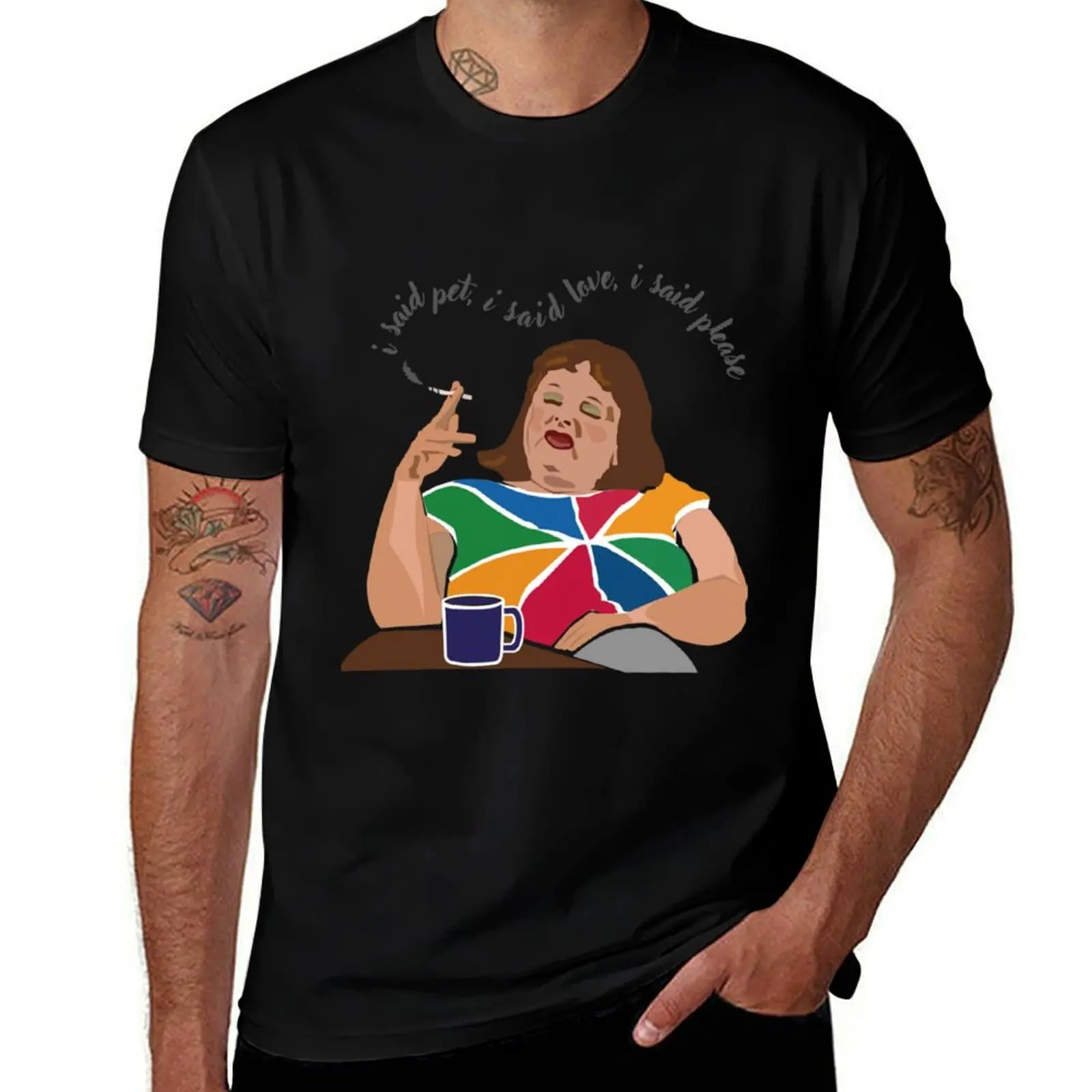 

Lynne Postlethwaite, Magda Szubanski, Fast Forward, Australian comedy icon. "I said pet, I said T-Shirt