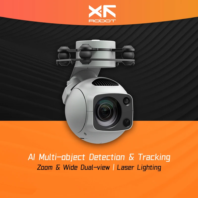 XF D-80AI AI Multi-function Detection and Tracking Lightweight UAV Pod Camera with  30X wide-angle zoom and laser lighting