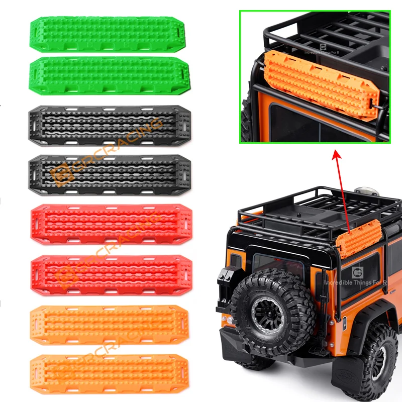 

Roof Skid Plate Anti-sinking Plate Decorate for 1/10 RC Crawler Car Traxxas TRX4 Defender AXIAL SCX10 90046 RC4WD Upgrade Parts