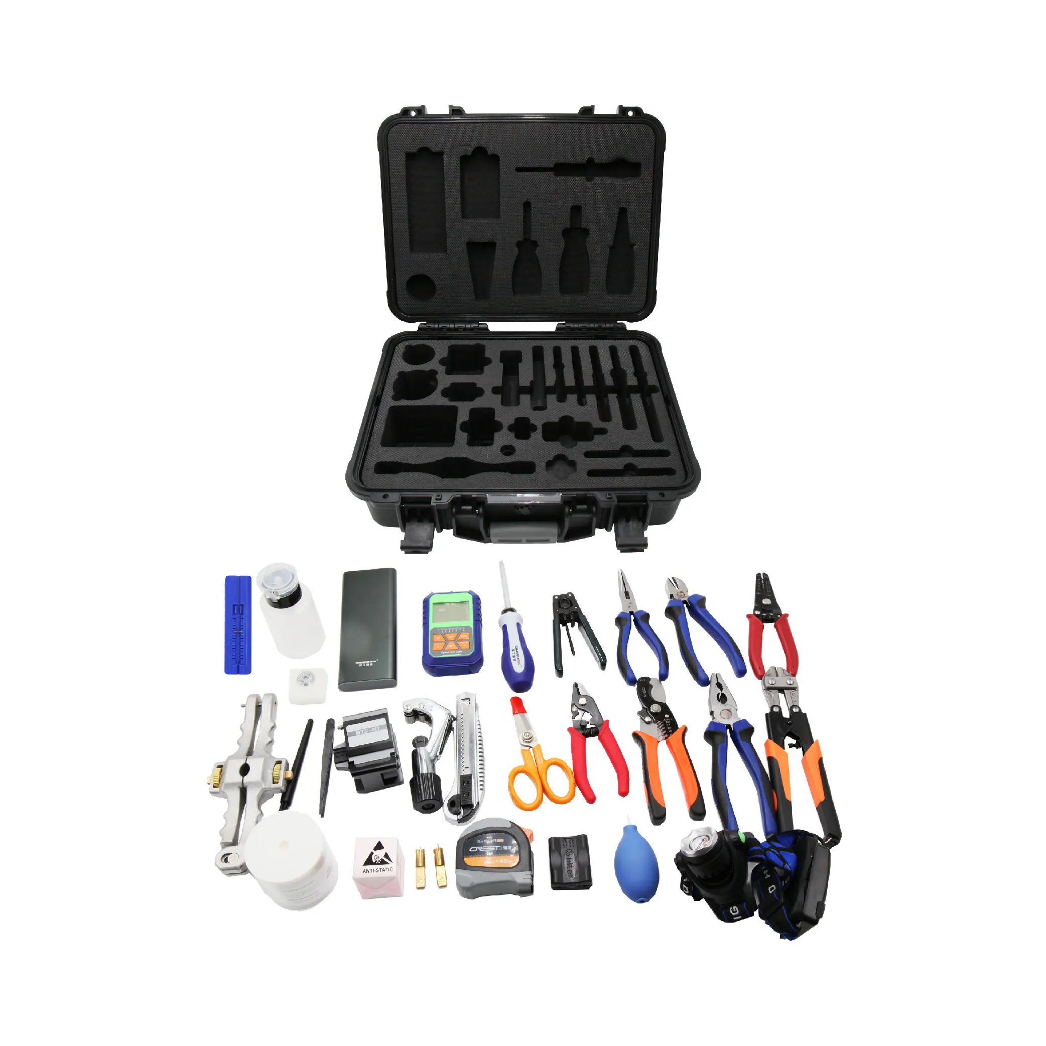 Professional Network Tool Kit multi Crimper Strips Crimp including network cable tester