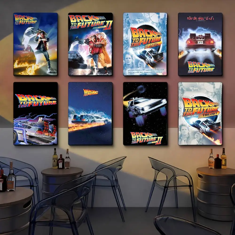  B-Back To T-the F-Future Movie Anime Posters Overview