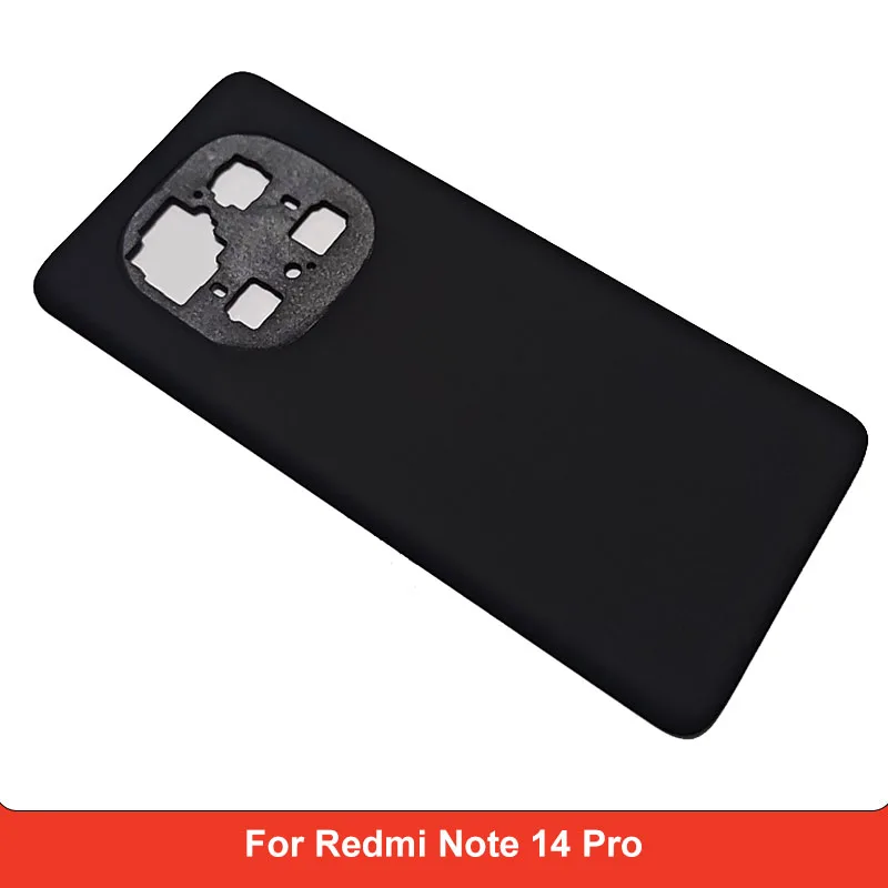 2 PCS Battery Back Cover for Redmi Note 14 Pro back cover Repair Replacement Part
